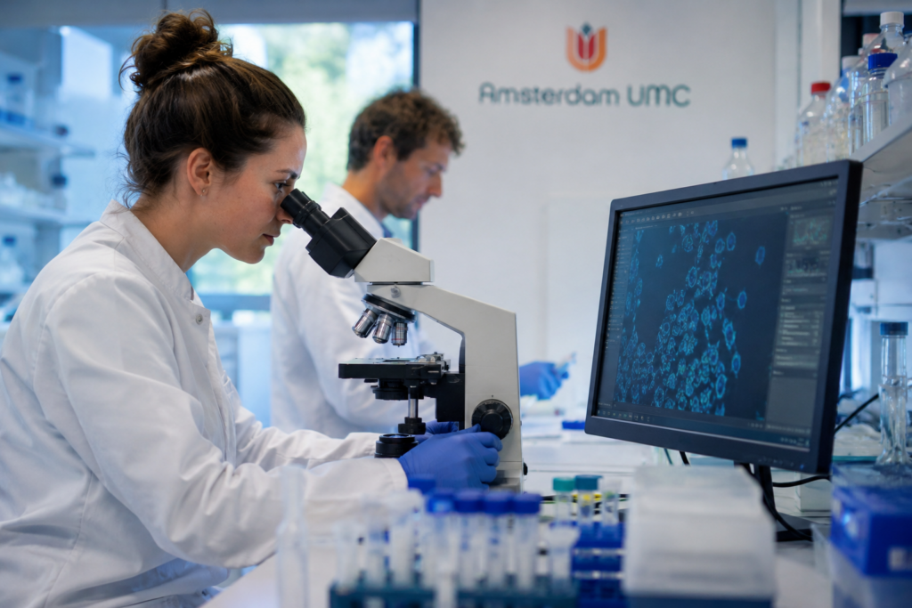 Labonderzoek, microscoop